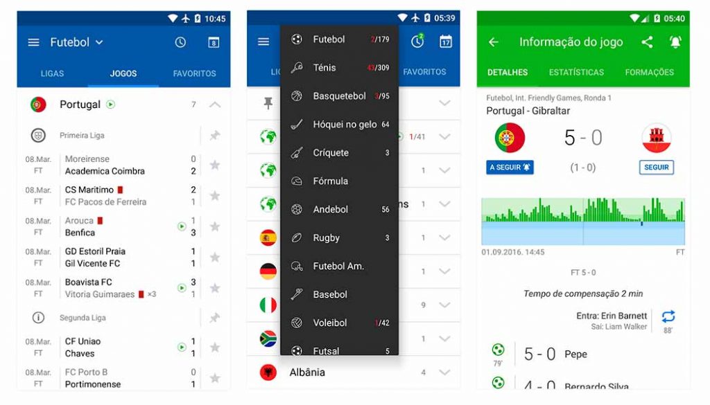 SofaScore Resultados ao Vivo 2- Futebol Noticias - Apps de resultados de futebol - Blog - Gadget Hub em Lisboa